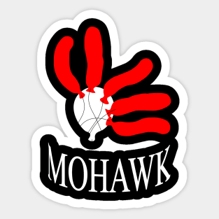 Mohawk Balloon Art Sticker